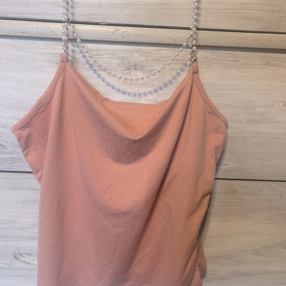 Pink pearl shirt
